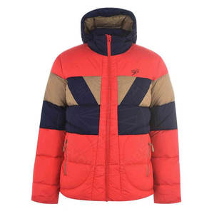 Dernier modèle d'hiver Veste bouffante coupe-vent pour homme Bomber à capuche avec fermeture éclair Poche respirante en laine bulle Toile XL - Product Image 1