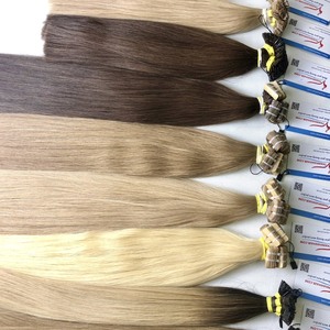 Extensions de cheveux naturels Remy vietnamiens 100 % humains, tendance, à bandes adhésives, vierges, lisses, sans perte ni nœuds - Product Image 2