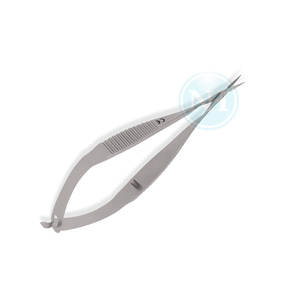 Tijeras Quirúrgicas Rectas de Punta Afilada para Cirugía Oftálmica, Instrumentos Quirúrgicos Manuales Reutilizables de Acero Inoxidable de Precisión - Product Image 3