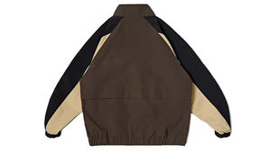 Veste coupe-vent légère pour hommes en gros | Manteau en polyester à blocs de couleurs avec fermeture éclair - Product Image 6