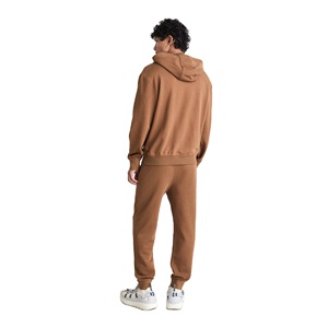 <b>Men</b> Maternity Jogger <b>Pullover</b> Sweatsuit 500 GSM Cotton Fleece Heavyweight Autumn Tracksuit Set Hoodie Gym Streetwear Custom OEM - Product Image 4