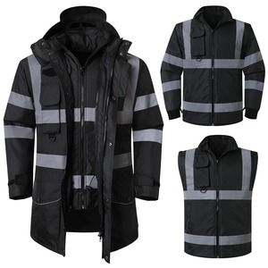 Chaqueta Parka de Trabajo Impermeable 7 en 1, Ropa de Seguridad para Trabajos al Aire Libre en Invierno - Product Image 2