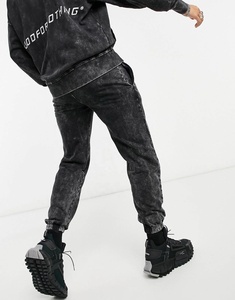 Streetwear Boxy Fit Joggers Hombres Chándal Personalizado Acid Wash Baggy Tech Fleece Ropa deportiva Chándales para hombres - Product Image 3