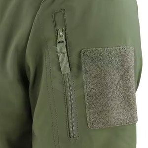 แจ็คเก็ตมีฮู้ดคอปกตั้งของผู้ชาย2025ยุทธวิธีระบายอากาศใช้งานกลางแจ้งสไตล์ล่าสุด - Product Image 5