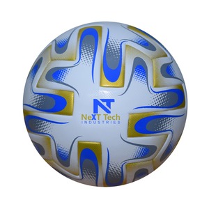 ลูกบอลกันความร้อนสำหรับเล่นฟุตบอลมืออาชีพเทคโนโลยีใหม่ออกแบบได้ตามต้องการและกำหนดโลโก้ได้เอง - Product Image 1