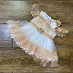 New Style Best Baby Girls Party Floral Cotton Frock Spring Floral Pattern Age Group Children - Product Image 3