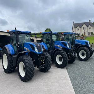 Acheter une excellente roue motrice de travail New Holland 120hp tracteurs agricoles tracteurs d'occasion 70hp à vendre en ligne - Product Image 3
