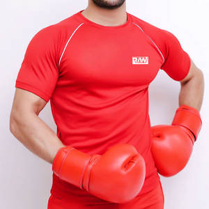 Créez votre propre logo T-shirts de gym grande taille pour hommes T-shirts de gym décontractés de qualité supérieure pour hommes - Product Image 1