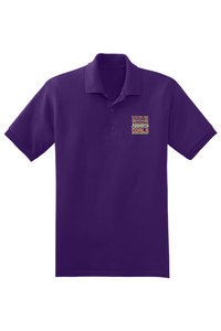 เสื้อยืดโปโลผู้ชายน้ำหนักมาก220-280gsm โลโก้ได้ตามต้องการเสื้อยืดกอล์ฟปักลายเสื้อลำลองแบบถักสีพื้น - Product Image 3