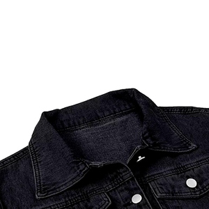 Veste en jean durable pour femmes Vêtements d'extérieur décontractés à manches longues en coton Vente en gros OEM Design de mode élégant et abordable - Product Image 2