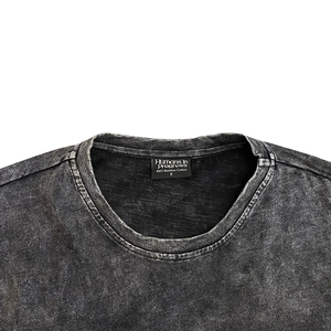 T-shirt décontracté à manches courtes et col rond pour homme, coupe ample, en tissu Dobby 100 % coton lavé 230 g – Collection Humans in Progress - Product Image 4