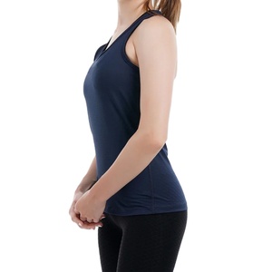 Débardeur d'été pour femme de haute qualité, 100 % coton et polyester, confortable, sans manches, en promotion, personnalisable. - Product Image 2
