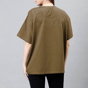 Venta caliente transpirable camiseta de gran tamaño Ropa de calle cómoda Camiseta de gran tamaño hecha en fábrica - Product Image 5