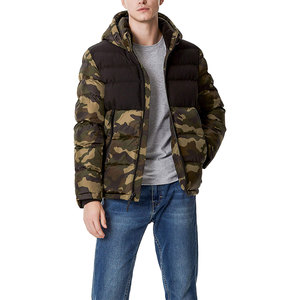 Mode vêtements décontractés Streetwear doudoune hommes épais chaud hiver vestes à capuche manteau hommes rembourré bulle veste - Product Image 5