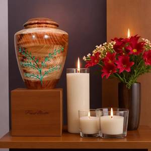 Cremation <b>Urns</b> for Human Ashes Adult Man Male Female Large for Women Decorative Burial <b>Urn</b> for Ashes Adult Male <b>Dog</b> <b>Urn</b> - Product Image 5