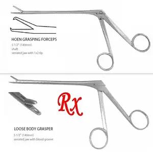 Processional Endoscopic 겸자 쓸개 파악 겸자 Fenestrated 악어 파악 겸자