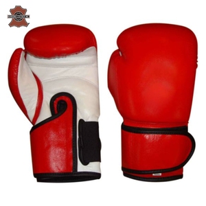 Guantes de Boxeo con Cordones de 10 oz, Colores Personalizados, Guantes de Boxeo de Cuero Genuino de 16 oz - Product Image 5
