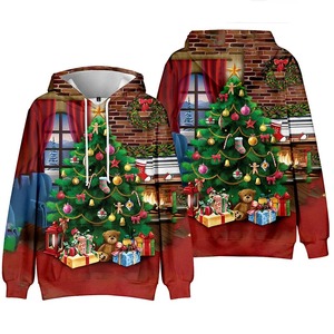 Jersey de algodón 100% transpirable personalizado, sudaderas con capucha con hombros caídos impresas en 3D con estilo, sudaderas con capucha Premium 2025 para mujer - Product Image 1