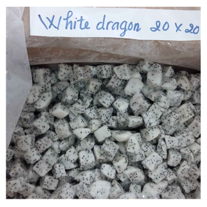 Pitaya congelada o cubos de fruta de dragón color natural, certificado HACCP/ISO, perfecto para batidos, exportador a granel - Product Image 3