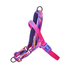 Norwegian Softer-<b>Walk</b> Glitch 500 Dog Harness Luxury Fashion Style Solid Pattern <b>Padded</b> Available XS-XXL Made Polyester Nylon - Product Image 1