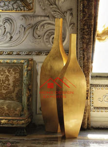 Jarrón de Piso de Metal Decorativo para el Hogar y Hoteles, Acabado Dorado, de Aluminio, Precio de Mayoreo - Product Image 2