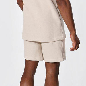 Conjunto doble informal para hombre al por mayor, ropa deportiva de verano, camiseta de manga corta de alta calidad, pantalones cortos ajustados, ropa de playa transpirable - Product Image 6