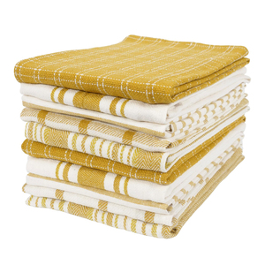 Serviettes de cuisine 100% coton, ensemble de torchons de cuisine - Fournisseur de chiffons de nettoyage pour la cuisine, serviettes de cuisine - Product Image 1