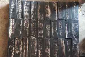 100% Plaques en corne de buffle faites à la main de qualité supérieure Style poli naturel en forme d'animal durable - Product Image 5