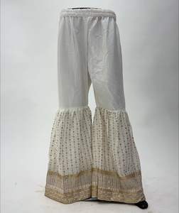 Tendance Vêtements ethniques à la mode Top qualité Chinon Salwar costume broderie travail femme fabricant de mode à vendre - Product Image 6