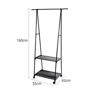 Perchero Triangular Myrva de Metal, Organizador de Armario de Dos Niveles, Diseño Minimalista - Product Image 6