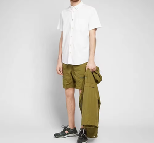 Alta calidad 100% poliéster gráfico calor sublimación impresión Homme logotipo personalizado hombres Casual Hip Hop Streetwear pantalones cortos - Product Image 5