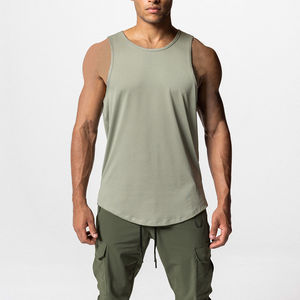 Personalizada de alta calidad ropa deportiva sin mangas Fitness Deporte Camiseta sin mangas de los hombres, camiseta sin mangas básica logotipo personalizado hombres ropa de gimnasio - Product Image 6