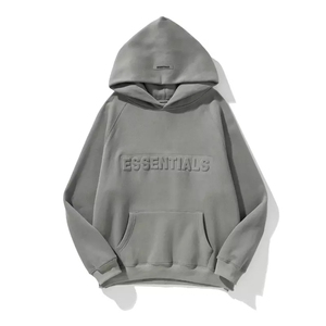 เสื้อฮู้ดดี้แบบสวมหัวลายนูนพร้อมโลโก้สั่งทำ - Product Image 4