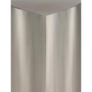 Muebles de Sala de Estar Modernos y Ecológicos de Lujo, Juego de Mesa de Centro Plateada, Taburete de Metal de Acero Inoxidable - Product Image 4