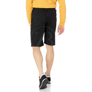 High Quality 100% Cotton Solid Casual Mid Waist <b>Men</b> <b>Jeans</b> <b>Shorts</b> Custom Design Wholesale - Product Image 3