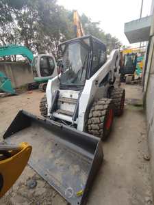 Cargadora de Ruedas Bobcat S550 Usada, 2 Toneladas, 60 KW, Minicargadora para Manejo de Materiales de Construcción - Product Image 4