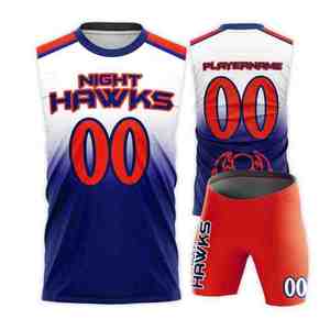 2024 Premium Custom Men's 7v7 Conjuntos de uniformes transpirables de alta calidad Precio al por mayor Diseñado y fabricado en Pakistán - Product Image 3