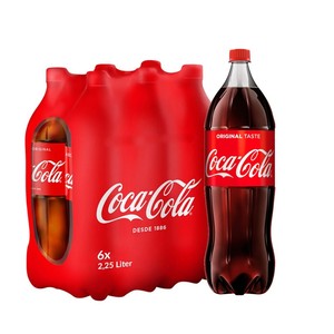 Coca-Cola Clásica 330ml X 24 Latas y Botellas, Refresco de Té Afrutado, Bebida Carbonatada, Color Marrón Oscuro, Lista para Beber - Product Image 1