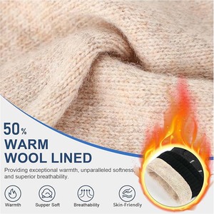 Gants de conduite en cuir pour hommes, durables, confortables, décontractés, compatibles avec les écrans tactiles, imperméables, de protection pour moto, pour la conduite quotidienne et le vélo - Product Image 3