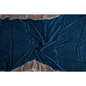 Trọng lượng nhẹ Bohemian Sari lụa phế liệu cổ điển Ấn Độ vải tái chế in Quilting & may thủ công dự án sử dụng như lót - Product Image 5