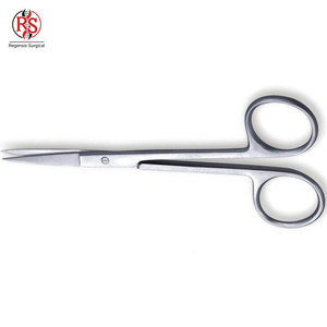 Ciseaux Iris de Qualité Supérieure Polissage Miroir Ciseaux Iris pour Procédures Ophtalmiques Délicates - Product Image 4