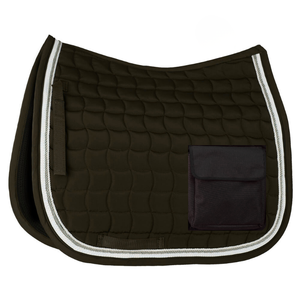 Almohadilla de Silla de Montar Personalizada para Doma y Salto Ecuestre con Bolsillo, Transpirable, para Uso Profesional - Product Image 1