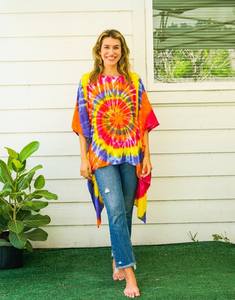 Women's Summer Cotton <b>Dress</b> with Floral Embroidery Trendy Design and Button Decoration Full Sleeves Breathable <b>Top</b> for Women - Product Image 2