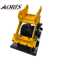 Compacteur à plaques vibrantes hydrauliques renforcé et robuste pour mini-excavatrices de 2 à 3 tonnes