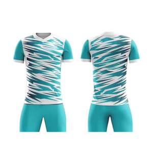 Chándal personalizado de manga corta para hombre y mujer, uniforme de fútbol de secado rápido, estampado por sublimación, ropa deportiva para fútbol - Product Image 2