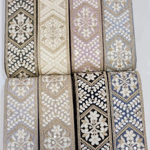 Robe de luxe perlée dentelle tissu soudanais femmes toub en gros durable en utilisant du coton français à bas prix - Product Image 1