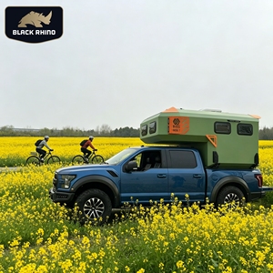 Mini-<span class=keywords><strong>caravane</strong></span> pliable, légère, imperméable, pour camping, capacité 2 personnes, adaptable sur camion 4x4. - Product Image 1