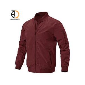 Veste Bomber pour Homme Veste Brodée Automne Hiver Col Montant Homme - Product Image 4