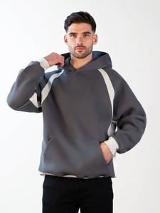 Buena calidad al mejor precio por mayor de manga larga hombres cómodos sudaderas con capucha Streetwear transpirable Sudadera con capucha para hombres - Product Image 3