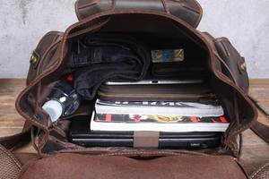 Cuir véritable Vintage pour les sacs à dos des femmes de créateur LBK-0075 - Product Image 6